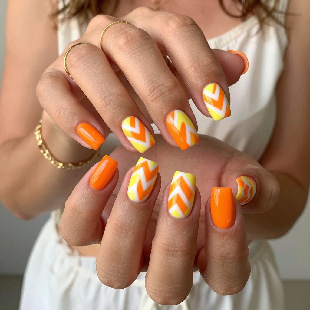 Citrus Twist Chevron