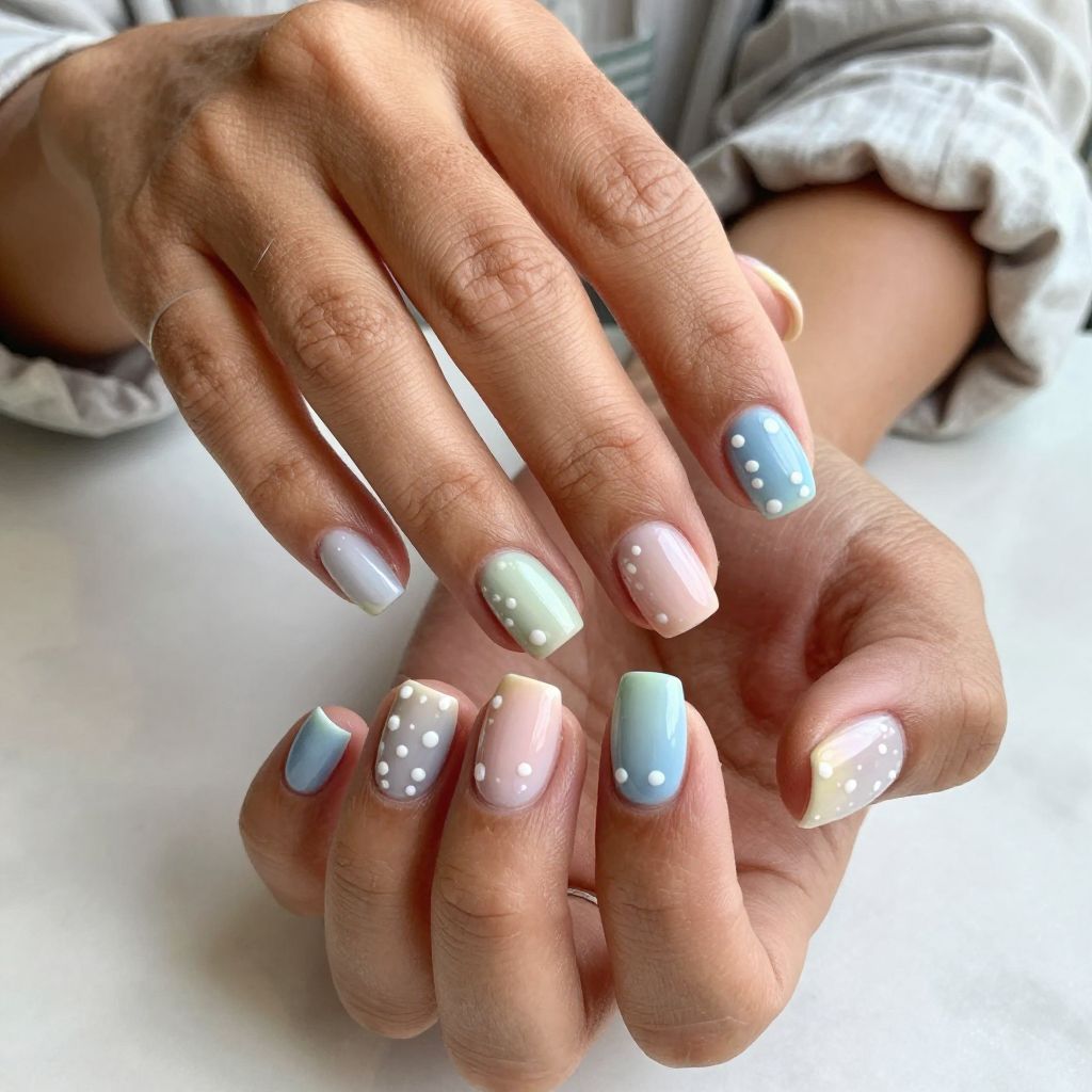 Pastel Beach Pebbles