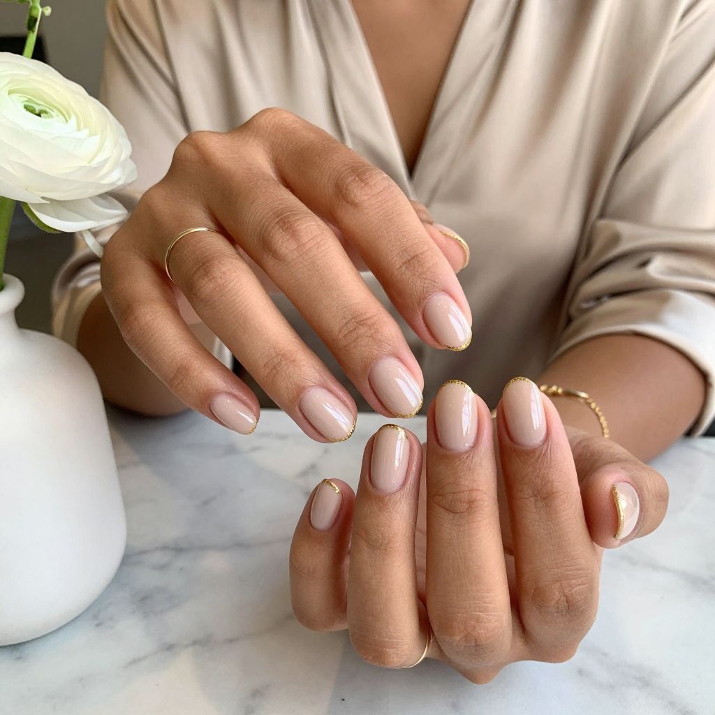 Golden Nude Minimalism