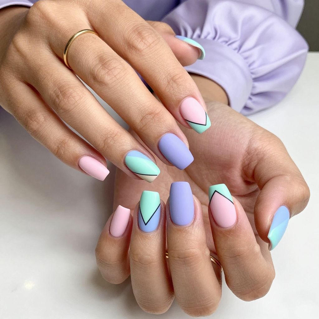 Pastel Geometric Play