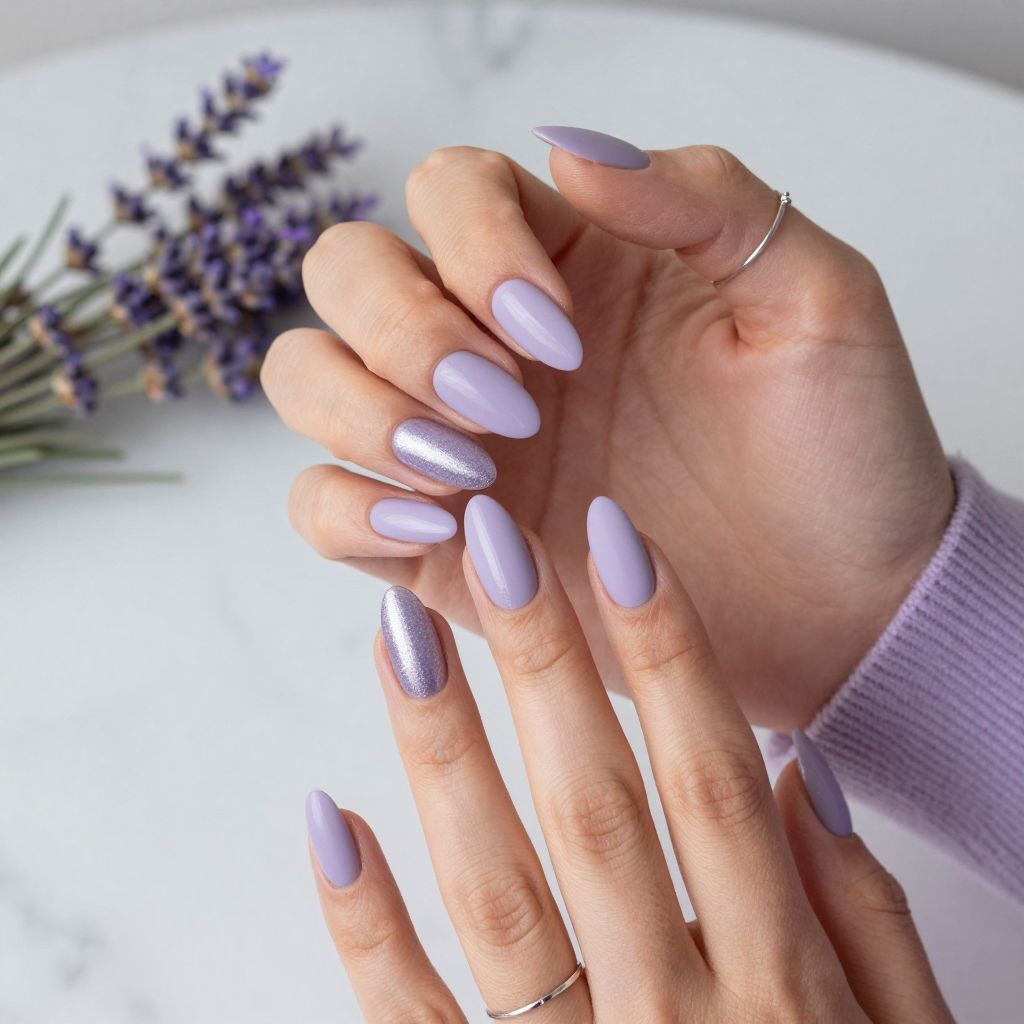 Soft Lavender Cat Eyes with Matte Touch