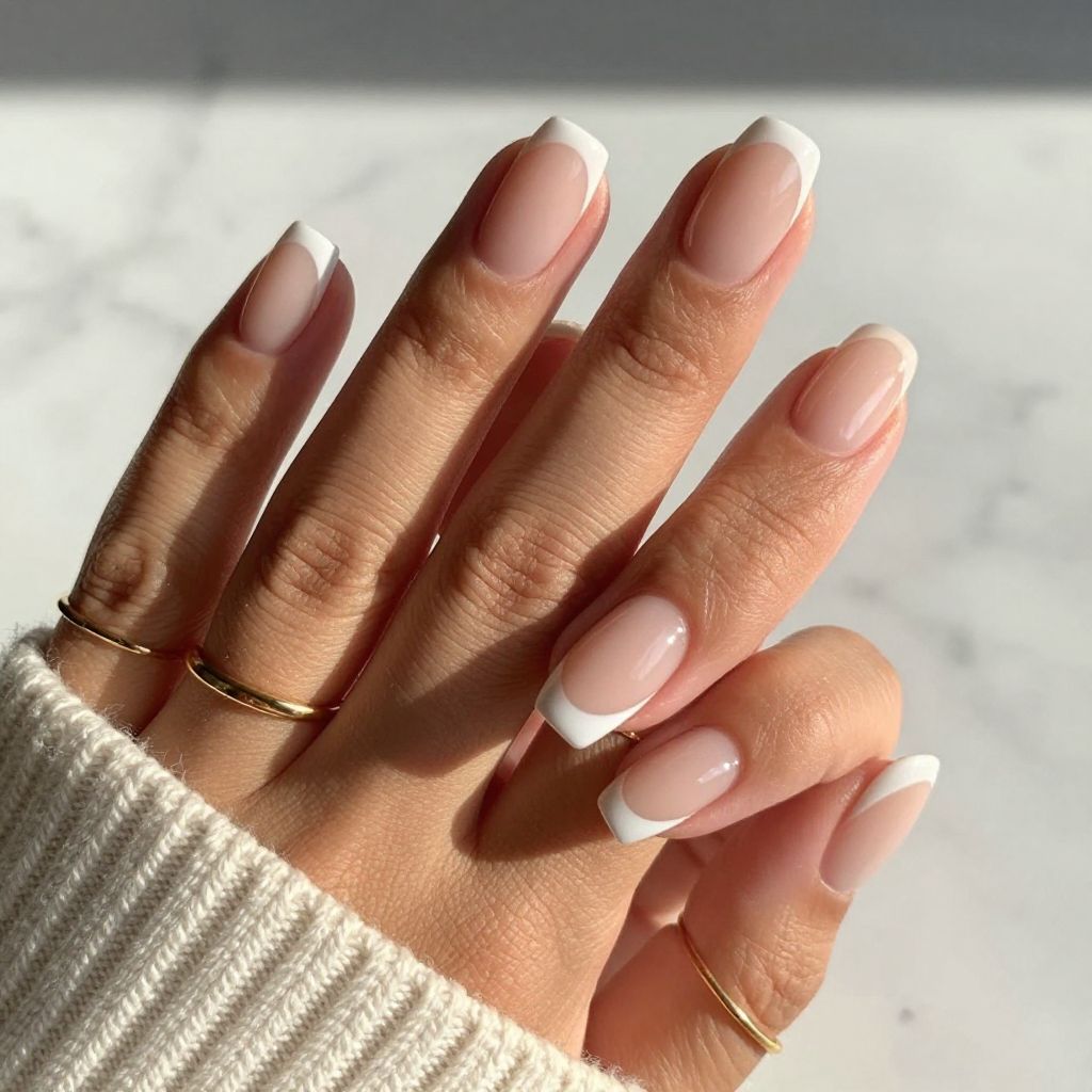 Minimalist Negative Space French