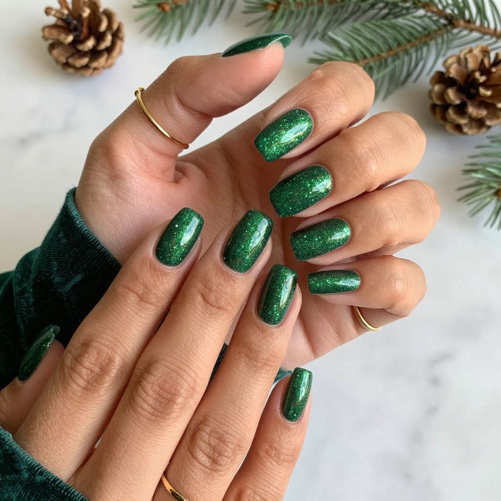 Pine Glitter Glam