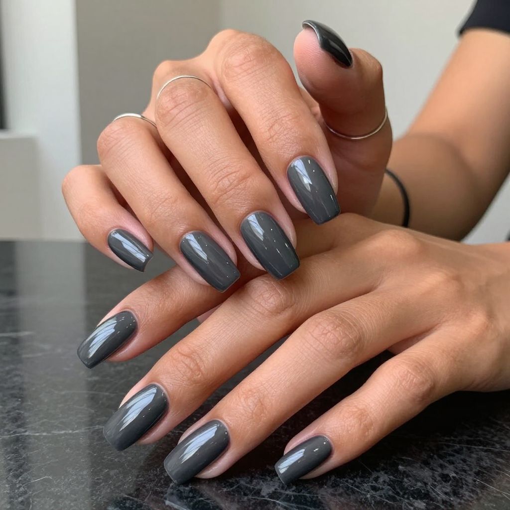 Glossy Graphite Glam