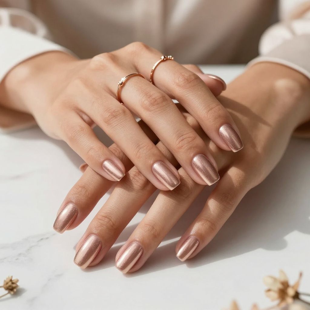 Rose Gold Mirror Magic