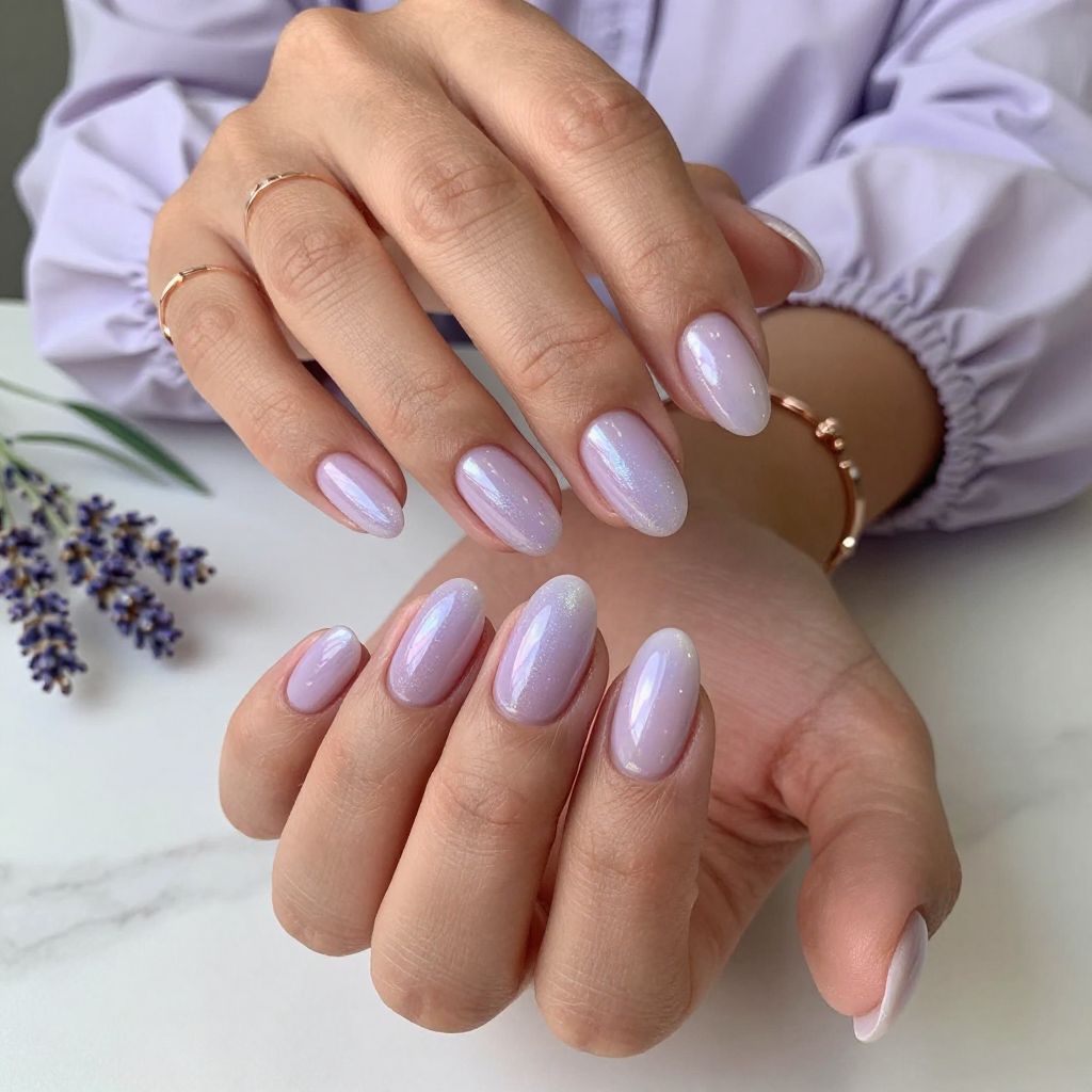 Soft Lavender Sheer Sheen