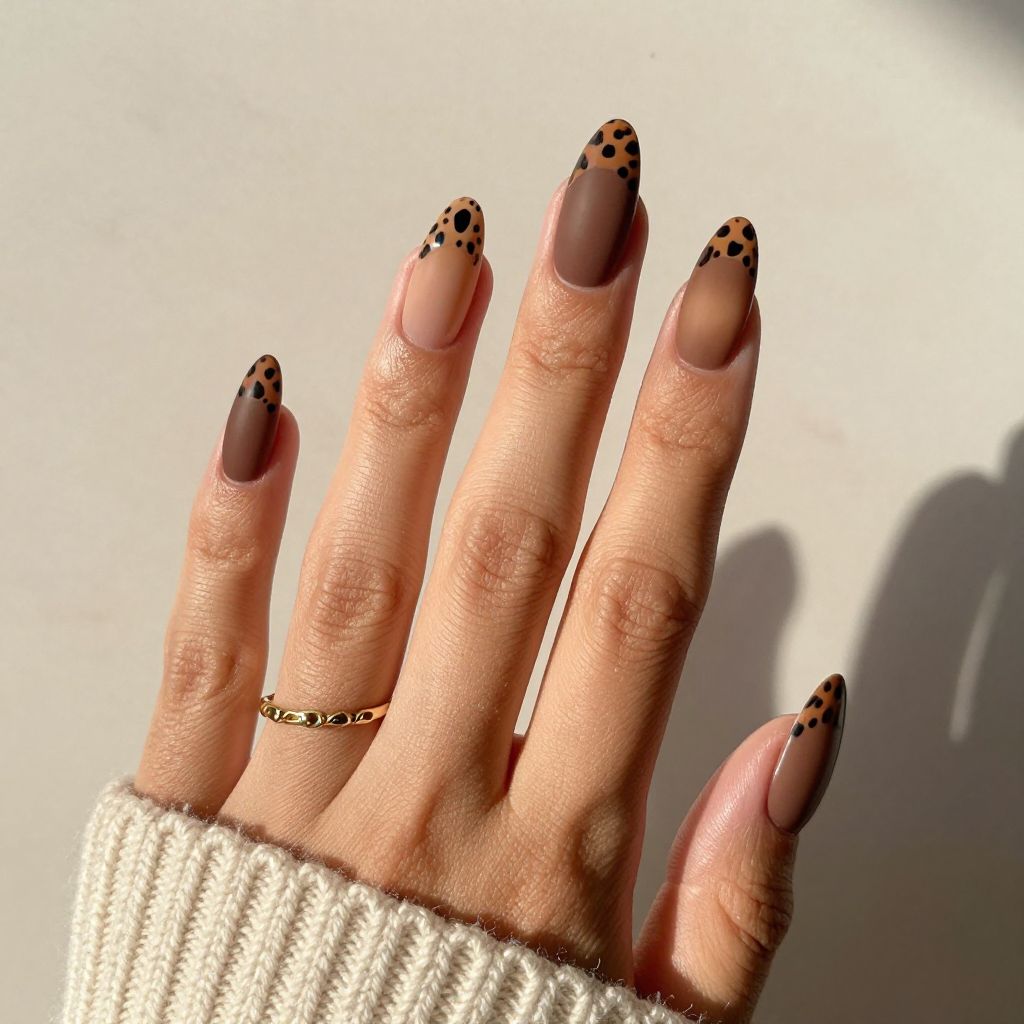 Earth Tone Leopard Gradient