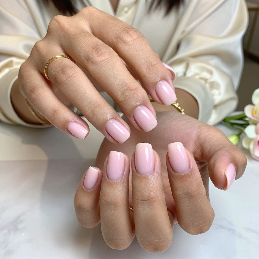 Soft Pink Sheer Layers