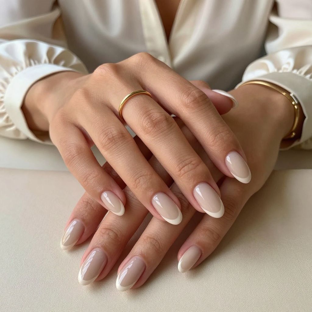 Icy Beige with Matte Tips