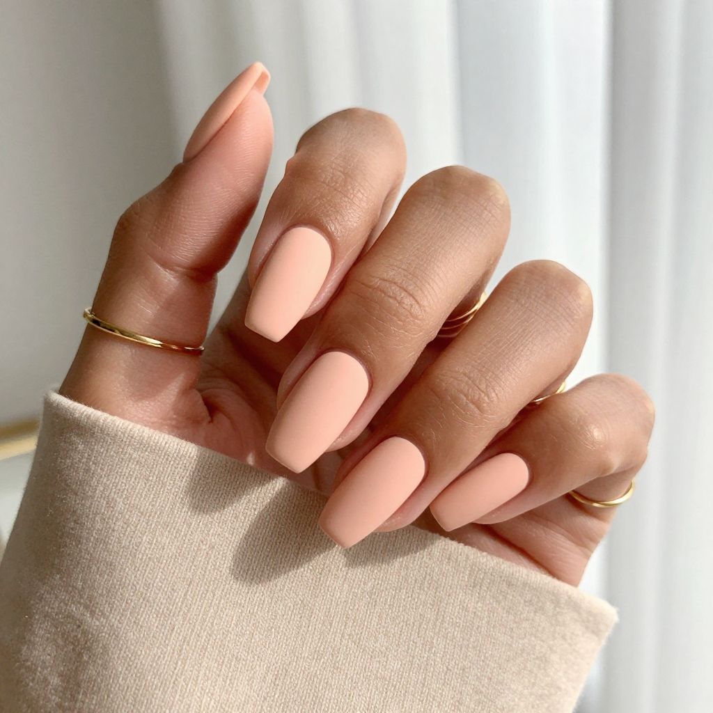 Matte Peach Whisper