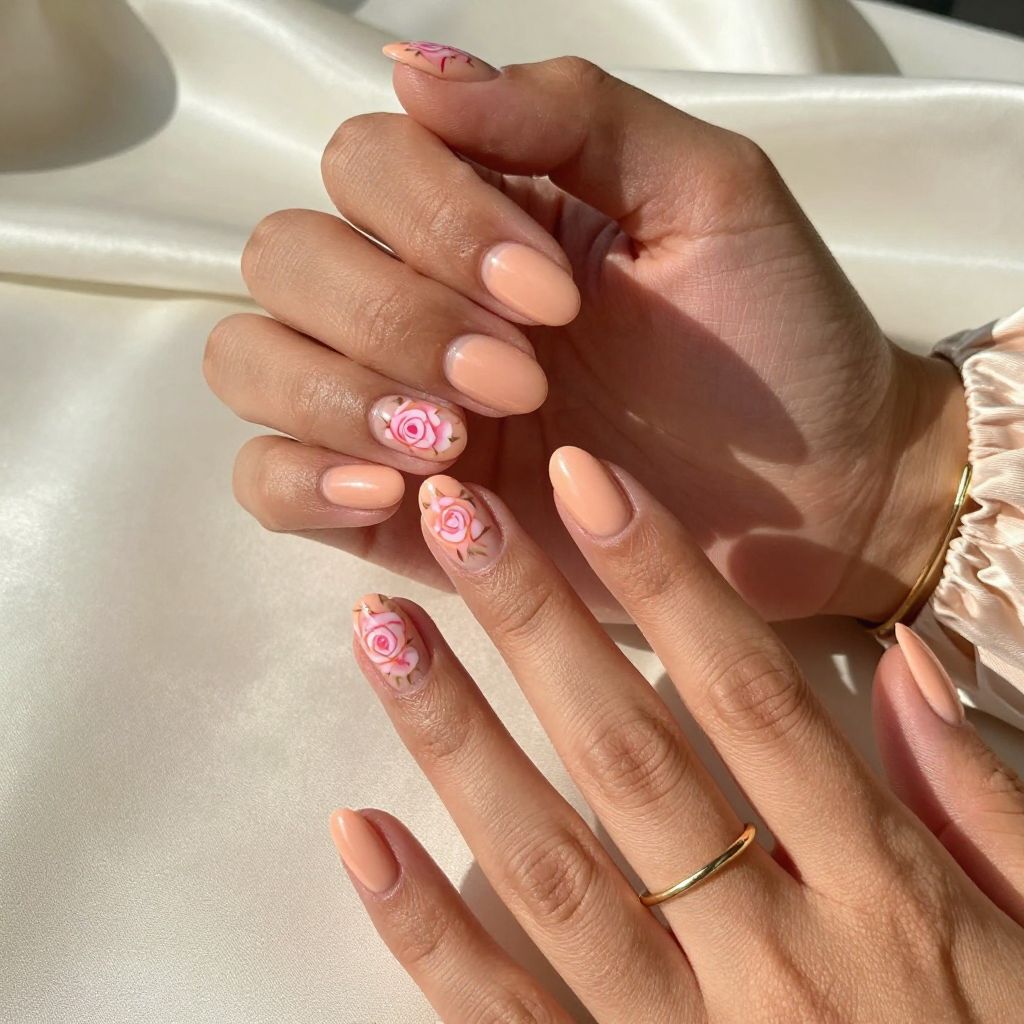 Peach Rose Artistry