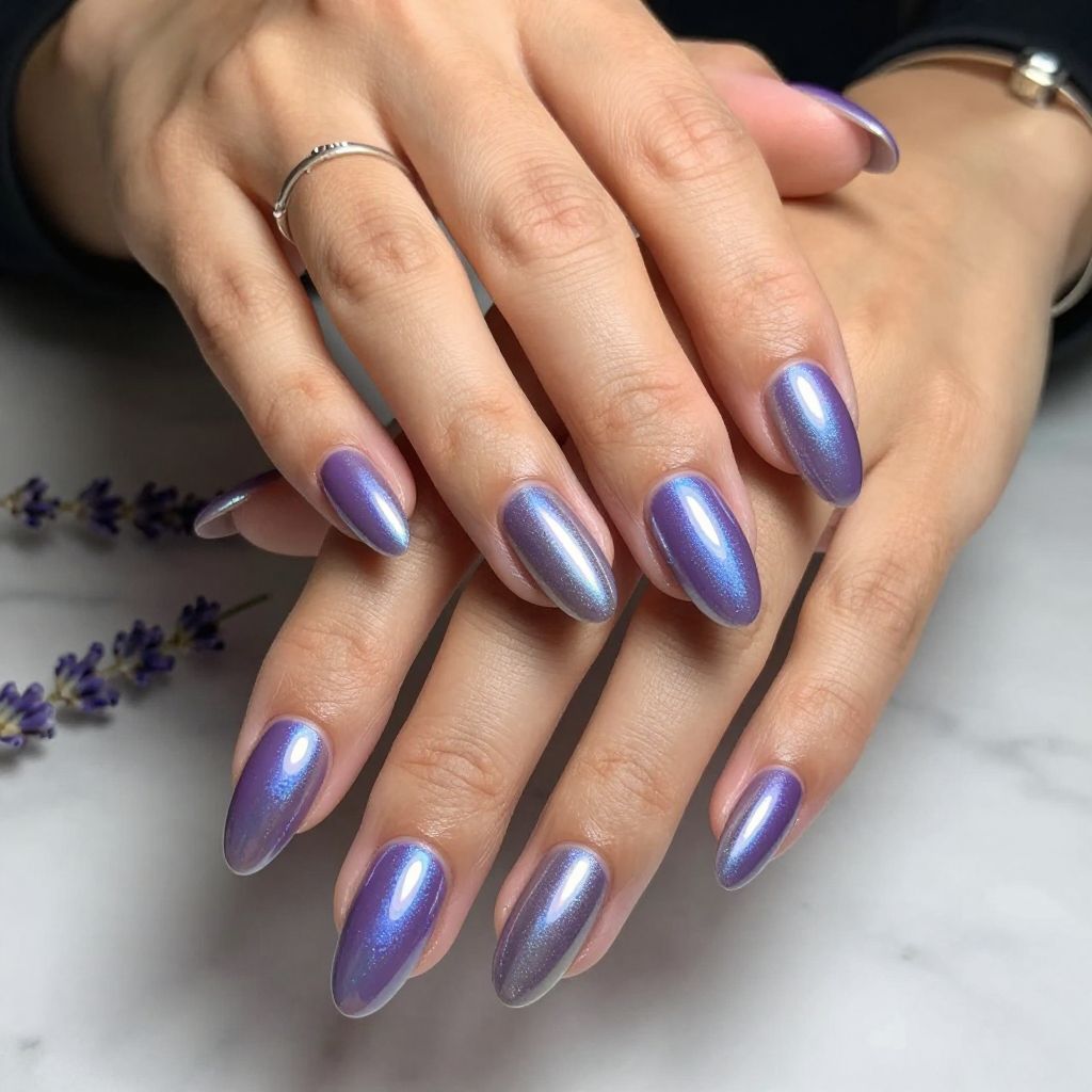 Holographic Purple Chrome Allure