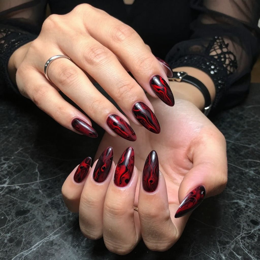 Demogorgon Depths Nails