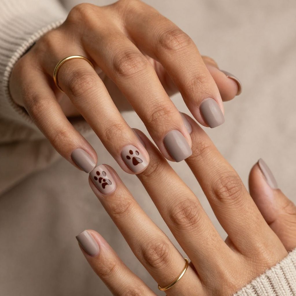 Demodog Paw Prints Nails